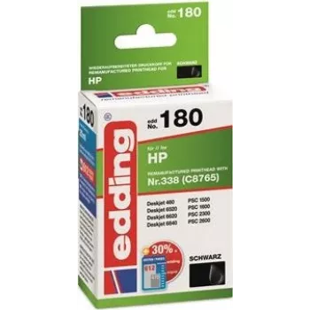 EDDING EDD-180 - Tusz - HP - czarny - 338 - uzupełnienie - Refill - kompatybilny