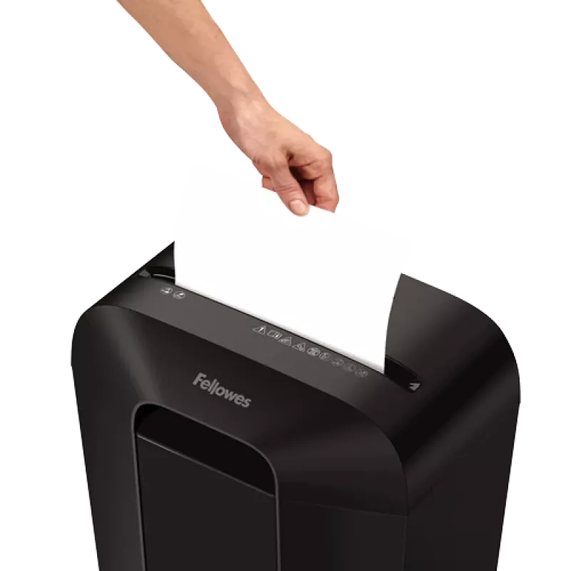 Niszczarka Fellowes Powershred LX41, cięcie cząstkowe, czarna