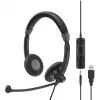 EPOS | SENNHEISER IMPACT SC 75 USB MS Słuchawki przewodowe z pałąkiem, łączność USB Type-A, czarne