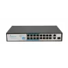 Przełącznik Extralink VIRTUS V3 Niezarządzalny L2 16x Fast Ethernet (10/100) PoE 1U Czarny