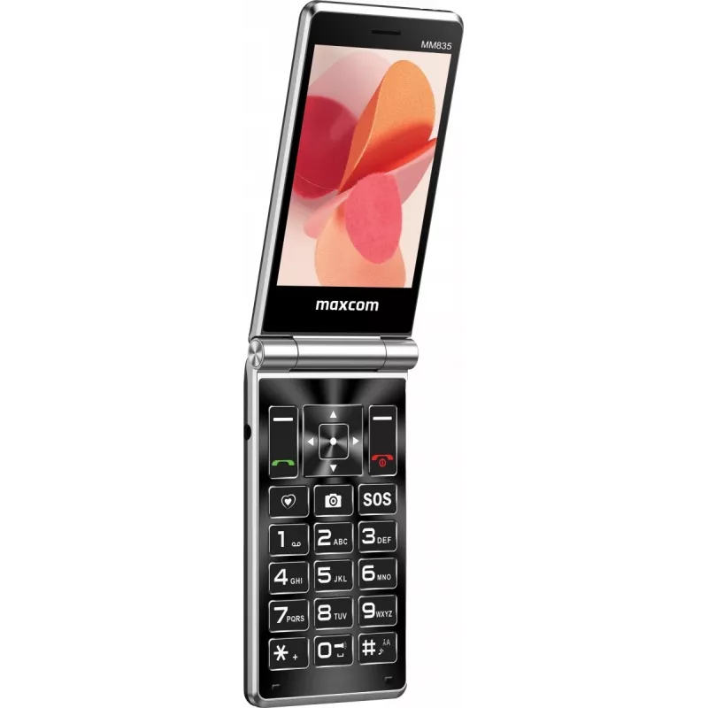 Telefon klapkowy MM 835L 4G dual sim czarny