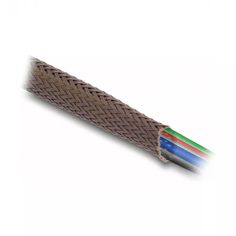 Osłona na kable DeLOCK 20896 brązowa poliester 3mm