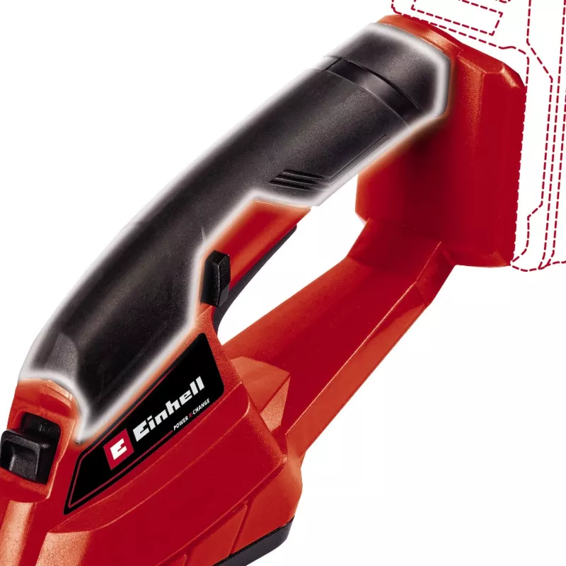Power X-Change Bezprzewodowe nożyce do trawy GC-CG 18/1 Li-Solo, 18 V (czerwony/czarny, bez akumulatora i ładowarki)