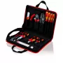 Knipex Torba na narzędzia kompaktowa Electric - Czarna - Czerwona - Poliester - 8 kieszeni - 410 mm - 290 mm - 60 mm (00 21 11)