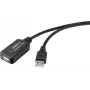 Renkforce RF-4535084 Kabel USB 10 m USB 2.0 USB A Czarny (RF-4535084)