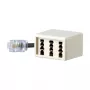 METZ CONNECT BTR - Telefonadapter - RJ-45 (M) - TAE-NFN (W) - 10 cm (130450440101-E)
