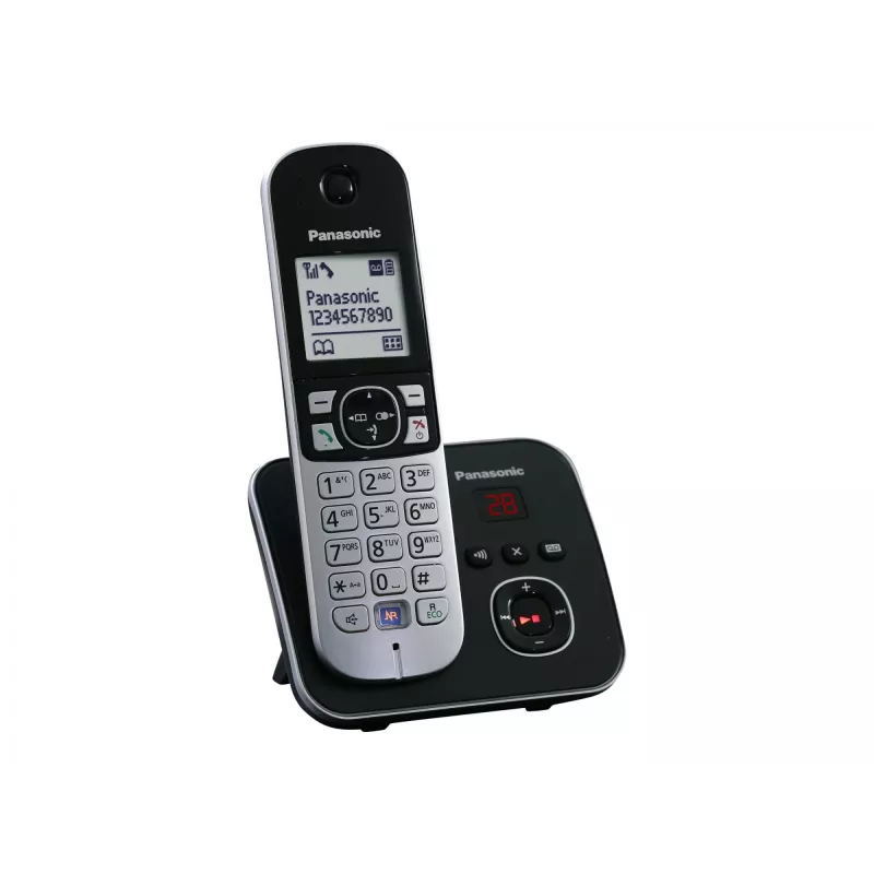Telefon DECT Panasonic KX-TG6821GB Czarny