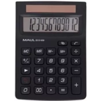 MAUL ECO 650 Calculator Case Einfacher Calculator Czarny (7268690)