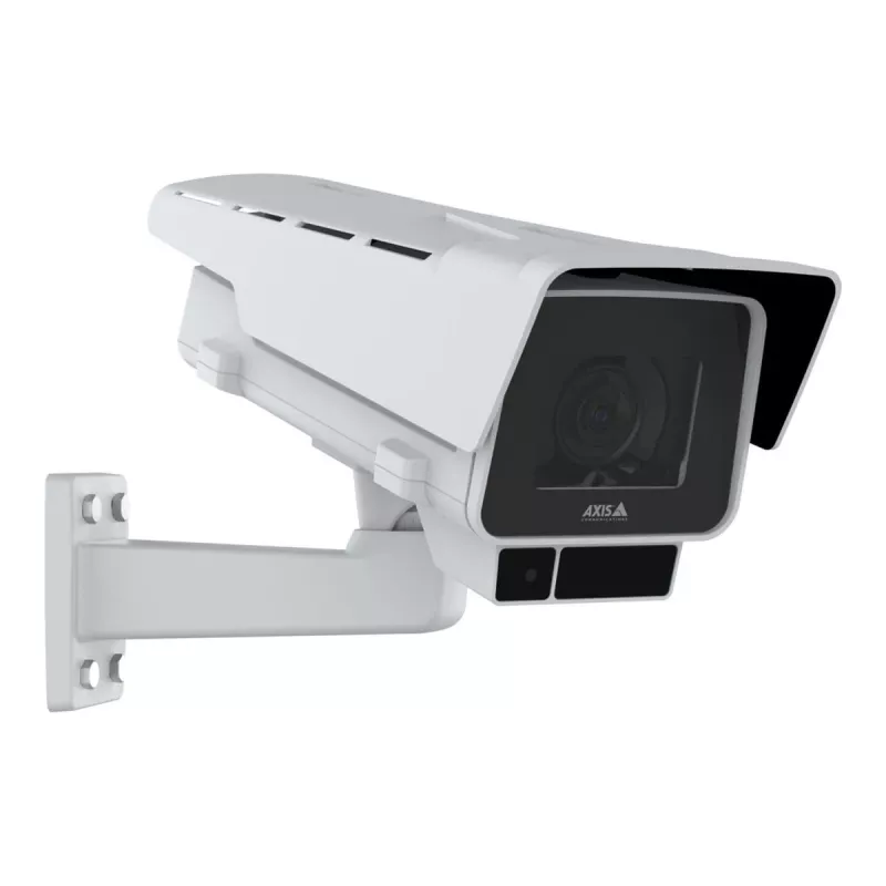 AXIS P13 Series P1387-LE - Kamera sieciowa do monitoringu - Obudowa typu box - Obszar zewnętrzny - Odporna na wandalizm / warunki atmosferyczne - Kolor (dzień/noc) - 5 MP - 2592 x 1944 - Mocowanie CS - Automatyczny