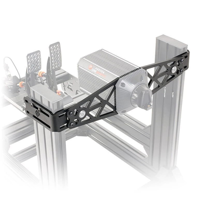 Uchwyt montażowy Asetek SimSports Steel Czarny 135x535x168mm