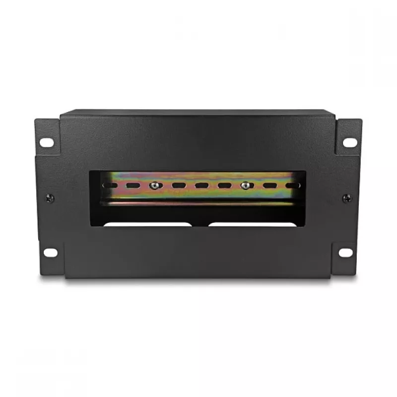 Akcesorium do szafy rack DELOCK 67320 — metalowa listwa osłonowa, czarna, 1 szt.