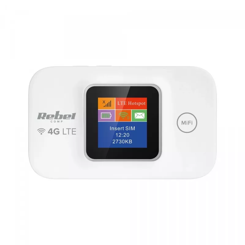 Router bezprzewodowy Rebel RB-0701, jednopasmowy (2,4 GHz), 3G, 4G
