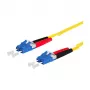 METZ CONNECT OpDAT kabel krosowy LC-D/LC-D OS2 1.5 m - 1.5 m - pełny dupleks