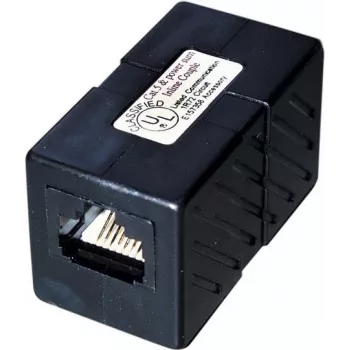 ROLINE Cat.5e Modular Coupler - Unshielded RJ-45 Czarny (21.15.8847)