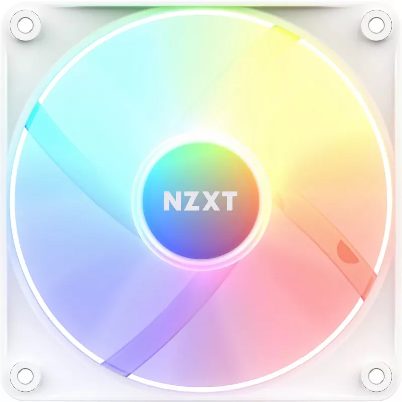 NZXT F120 RGB Core wentylator obudowy ARGB 120 mm - biały