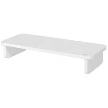 Uchwyt monitora LEITZ Freestanding 64340001 — podstawka biurkowa dla ekranów 61 cm (24 cale), udźwig 20 kg, regulacja wysokości, biały