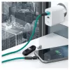 Kabel USB RealPower MagneticCharge3 1m USB A Zielony