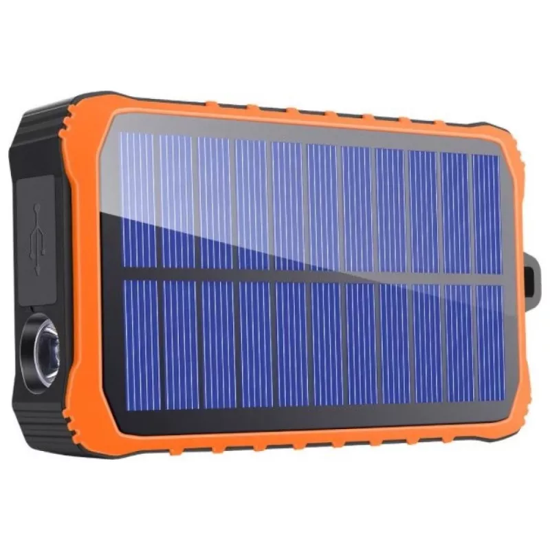 Powerbank Propper Solar 12000mAh szary