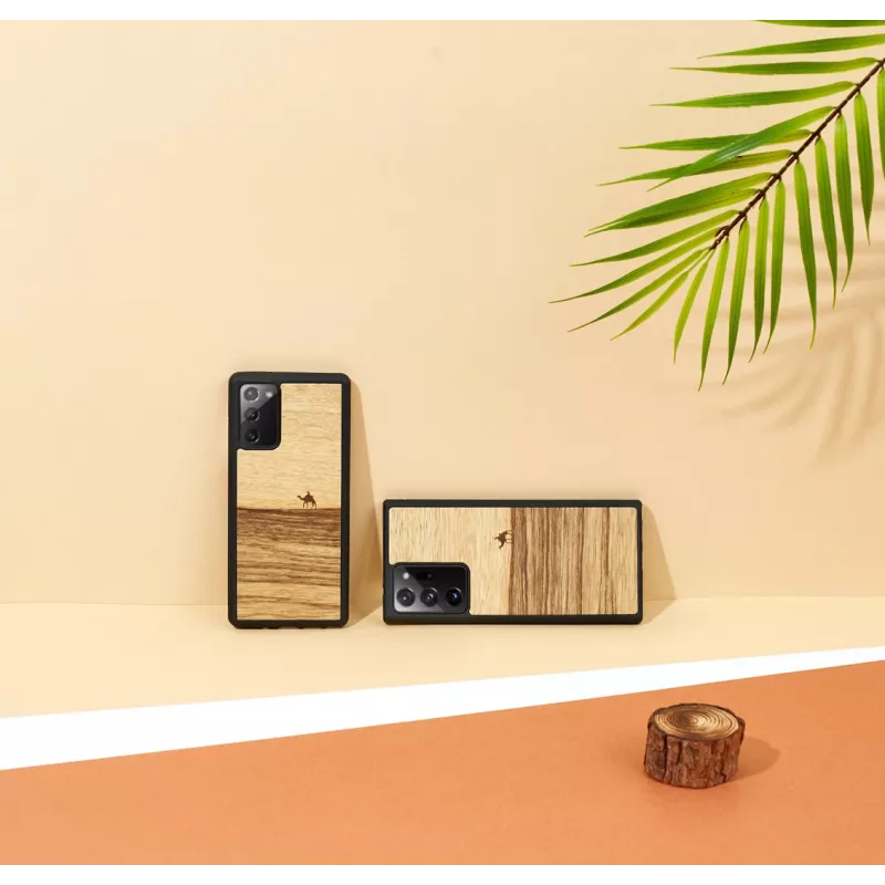 Etui ochronne Man and Wood do Samsung Galaxy Note 20 Ultra, terra Czarny