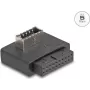 DeLOCK 67241 Wewnętrzny adapter USB Type-E USB Type-A Żeński 5 Gbit/s