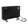 Konwektorowy grzejnik elektryczny NOVEEN CH7100 — 2000 W, 3 poziomy mocy, LCD, timer, pilot, czarny