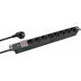 Rack Power Distribution Unit helos PROFESSIONAL 19 cali Offline UPS, ochrona zasilania do montażu w szafie rack