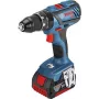 Bosch GSB 18V-28 Akumulatorowa Wkrętarko-Wiertarka Udarowa 28500 RPM Czarny, Niebieski, Czerwony