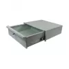 ALL-S0002060, Szuflada, szary, metal, 3U, 19 cali, 440 mm
