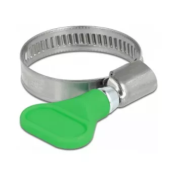 Zacisk motylkowy DeLOCK 400 SS 20 - 35 mm 5 sztuk zielony