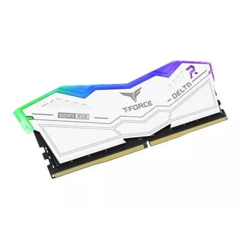 DIMM 32 GB DDR5-6000 (2x 16 GB) Dual-Kit, Arbeitsspeicher weiß, FF4D532G6000HC38ADC01, Delta RGB, INTEL XMP