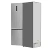 Lodówko-zamrażarka Gorenje NRB620E61X4WFE, wolnostojąca, stal nierdzewna, pojemność całkowita 413 l, zamrażarka dolna 130 l, NoFrost, wyświetlacz LED