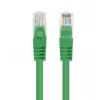 PATCHCORD Cat.5E UTP 1.5M Zielony FLUKE PASSED LANBERG 10-PACK