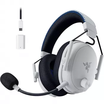 Zestaw słuchawkowy Razer CzarnyShark V3 Pro przewodowy bezprzewodowy Bluetooth biały