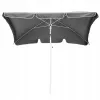 Składany parasol ogrodowy Extralink Black Forest 2 m, szary