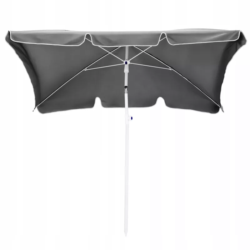 Składany parasol ogrodowy Extralink Black Forest 2 m, szary