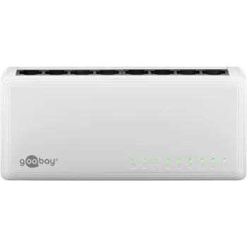 Goobay 8-portowy gigabitowy przełącznik sieciowy Ethernet (64564)