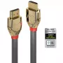 Lindy 5m Ultra High Speed HDMI kabel, Gold Line, 5 m, HDMI Type A (Standard), HDMI Type A (Standard), szary
