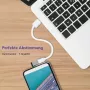 Adapter helos 288346 OTG USB A (żeński) na USB-C (męski) 3.1 kątowy