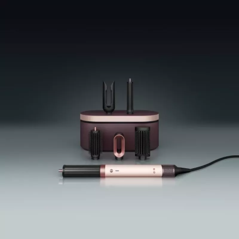 Airwrap Co-anda2x Straight + Wavy, Multistyler krem/różowe złoto, Bluetooth, 1700 W (uszkodzone opakowanie)