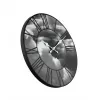 Zegar NeXtime 3037 Clouds, Ø39 cm, ścienny, czarny