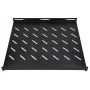 Półka rack Extralink FIXED SHELF FOR 800MM DEPTH CABINET 19 cali 500MMX1U CZARNA