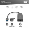 Koncentrator USB, Digitus, DA-70235, 4-portowy, USB 3.2 Gen 1, Typ-A i Typ-C, 12000 Mbit/s