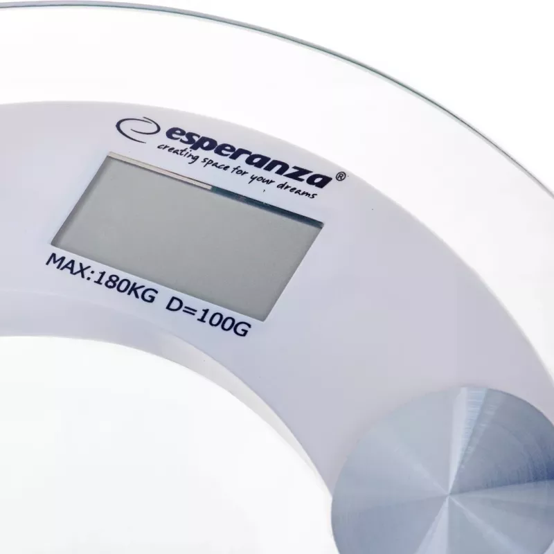 Waga osobista Esperanza EBS008W Elektroniczna waga osobista Prostokątna Biała