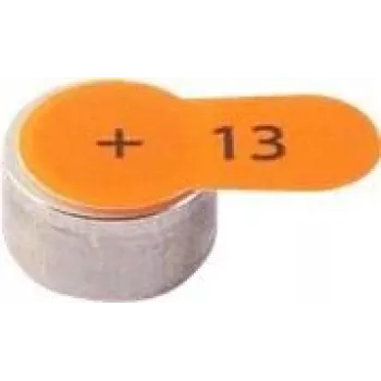 A13 Energy Hearing Aid Battery 6-Pack Blister - Bateria - 230 mAh (7504426)