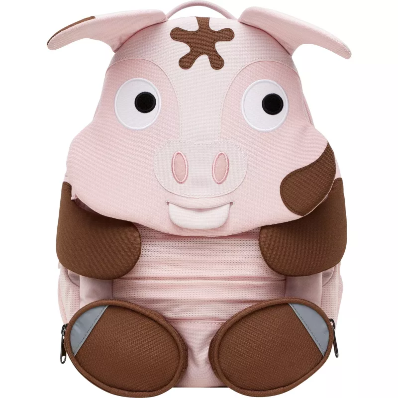 Backpack Affenzahn Big Friend Tonie Pig różowy/brązowy — plecak dziecięcy, mały rozmiar