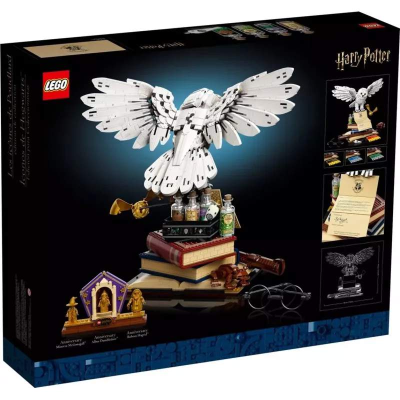 LEGO Hogwarts Icons Collectors Edition 76391 — 3010 elementów, 3 minifigurki, 18+