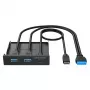 Karta interfejsu wewnętrznego/adapter GRAUGEAR G-MP01 czarny 102x102x25mm