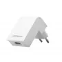 Ładowarka USB Universal biały/EG-UC2A-02-W Gembird
