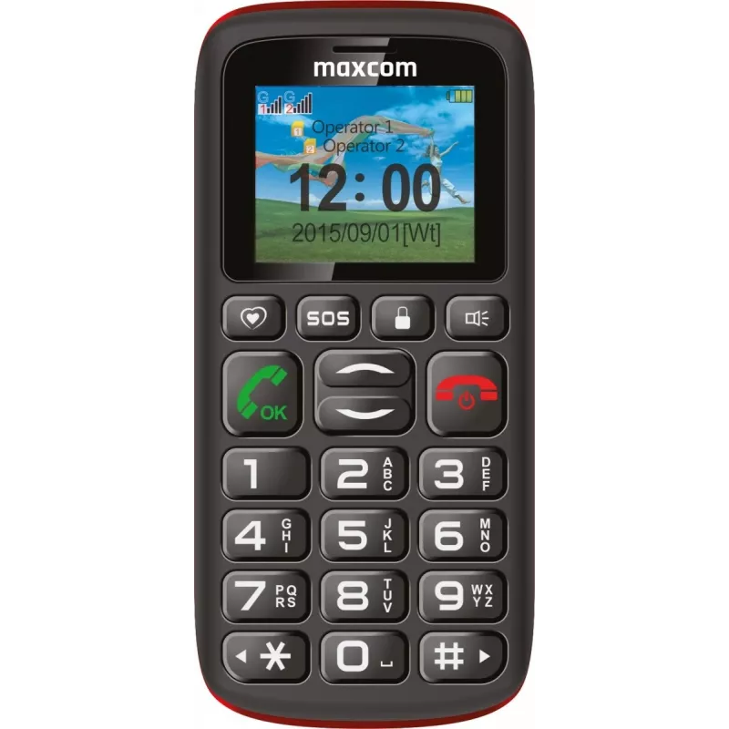 Telefon komórkowy MaxCom MM428 1.8 cala (ENG)