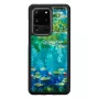 Etui ochronne iKins do Samsung Galaxy S20 Ultra — nadruk czarne lilie wodne